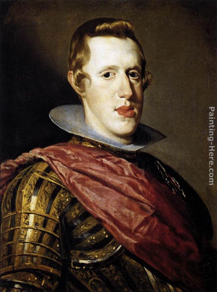 Philip IV in Armour painting - Diego Rodriguez de Silva Velazquez Philip IV in Armour art painting